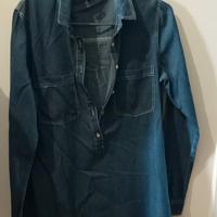 vestito jeans, stradivarius 