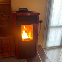 Stufa a pellet modello EF4 Gi Graco da 11kw