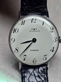 orologio meccanico vintage Technos Swiss Made