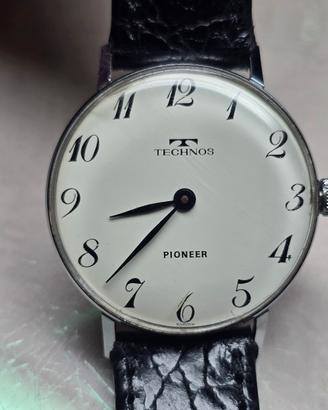 orologio meccanico vintage Technos Swiss Made