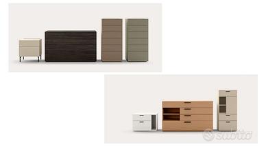 como' comodini e cassettiere