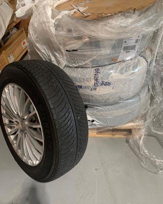 4 Gomme Invernali con Cerchi MAK 18''