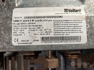 caldaia vaillant turboblok pro 