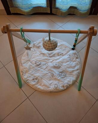 Palestrina per bambini in legno naturale