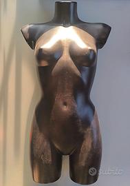 Manichino Mezzobusto Nero da Sarta 80 cm - Ottime