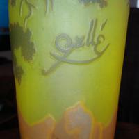 arte antiquariato arredamanto vaso vintage Gallé