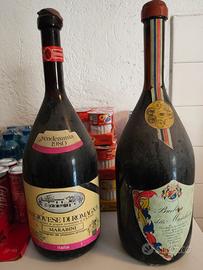 bottiglie di vino da collezione