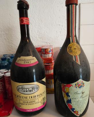 bottiglie di vino da collezione