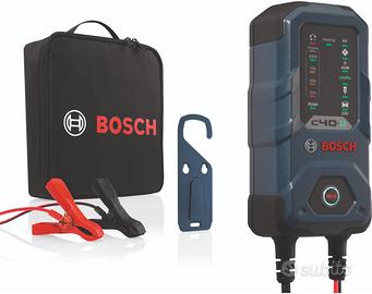 Bosch C40-Li Caricabatterie per auto, 6V-12V / 5A,