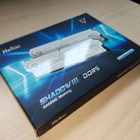 Ram Netac Shadow 3 DDR5 32 GB 6400 MHz CL32 NUOVE