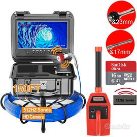 attrezzatura videispezioni fogne Napoli