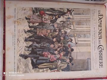 1902 annata rilegata domenica del corriere