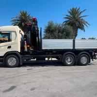 SCANIA G450 EURO 6 CON GRU FASSI F315 NUOVA
