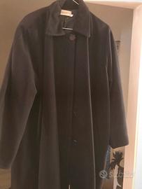 Cappotto blu scuro in lana anni ‘90