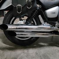 scarico silver tail virago 1100/750