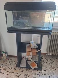 acquario con mobiletto