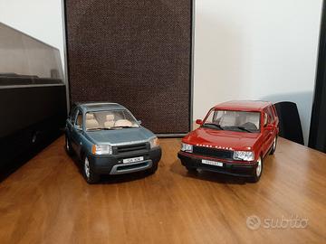 modellini auto range rover land rover burago 1:24