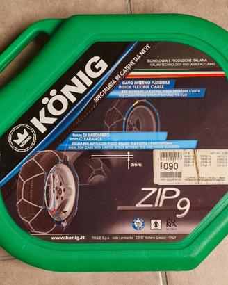 Catene da Neve König ZIP 9 - Misura 090 (9 mm)