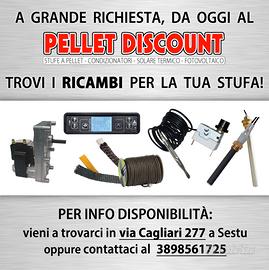 candelette stufa a pellet varie