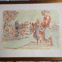 DISEGNO "SANGUIGNA" CARLO DOMENICI