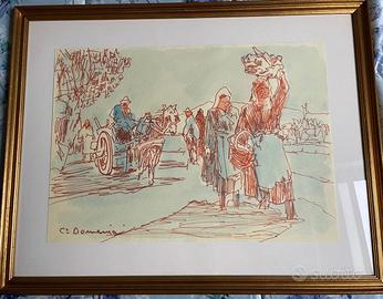 DISEGNO "SANGUIGNA" CARLO DOMENICI