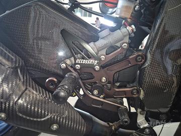 pedane accossato yamaha r6
