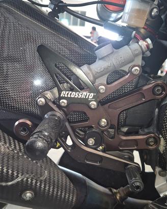 pedane accossato yamaha r6
