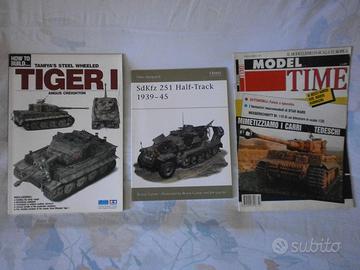 Riviste.Militari: TIGER I, SdKfz 251, Model Time 3