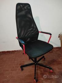 Sedia Poltrona da gaming/studio HUVUDSPELARE IKEA