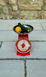 Bilancia da cucina Vintage anni '70 arancione