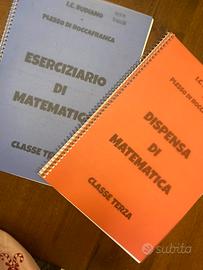 Dispensa + Eserciziario Terza Media per esame stat