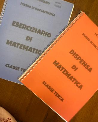 Dispensa + Eserciziario Terza Media per esame stat