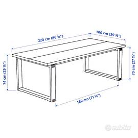 Tavolo Ikea Morbylanga