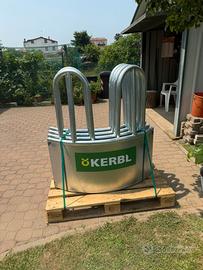 Portaballoni 8 posti senza tetto