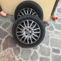 4 cerchi in ferro fiat punto evo