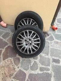 4 cerchi in ferro fiat punto evo