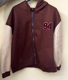 SHEIN felpa autunnale con cappuccio baggy taglia L