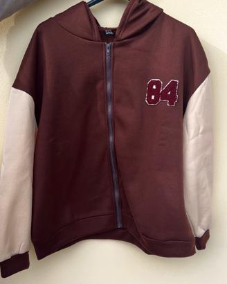 SHEIN felpa autunnale con cappuccio baggy taglia L