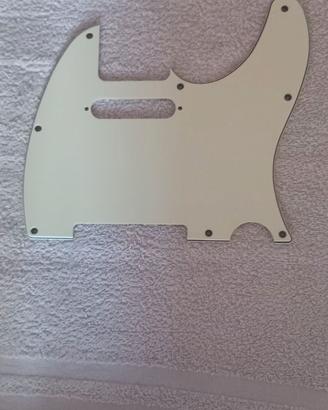 Battipenna Telecaster Giallo/Crema 8 fori