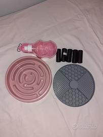 Lotto ciotole e altro per il tuo cane