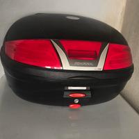 Bauletto moto KAPPA + portapacchi 