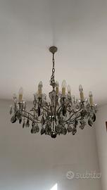 Lampadario in cristallo
