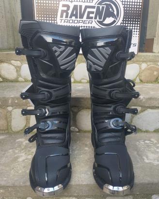 Stivali Moto Cross Neri n.46