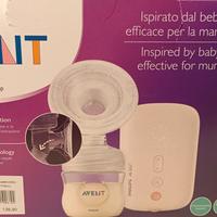 Tiralatte Philips Avent + 8 vasetti contenitori 