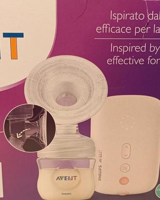 Tiralatte Philips Avent + 8 vasetti contenitori 