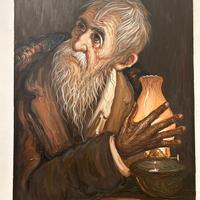 TULLIO GRASSI - Oilo su tela Opera Unica 50x70cm
