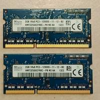 RAM Hynix 4GB (2x2GB) DDR3 1600Mhz SODIMM 204PIN