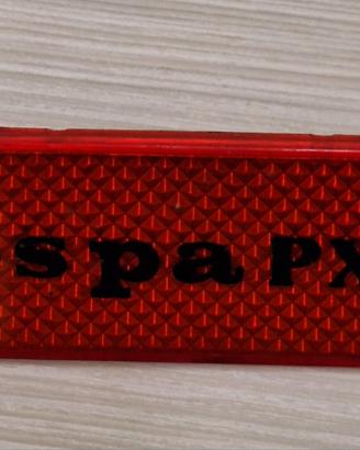 Targhetta catarifrangente vespa px 150 posteriore