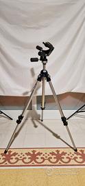 Treppiede Manfrotto 055PRO con testa 3 vie