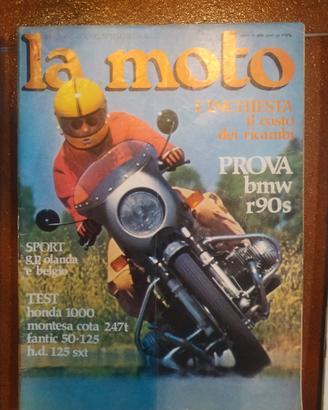 Rivista LA MOTO numero 5 anno 1975